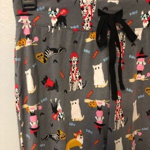 🎃🐶NWT Cynthia Rowley Halloween pajama bottoms size XS